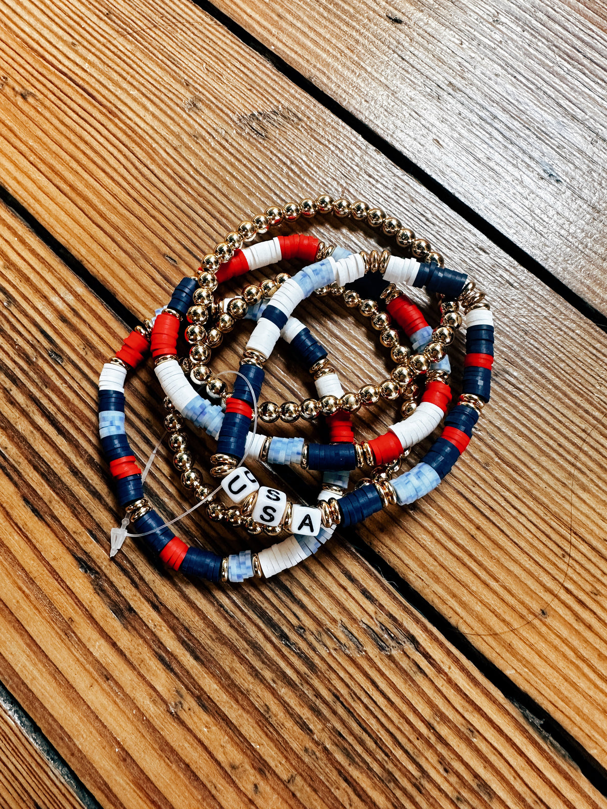 USA Patriotic Bracelet-2 Options-Accessories-VerClare Boutique