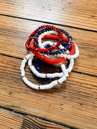 USA Patriotic Bracelet-2 Options-Accessories-VerClare Boutique