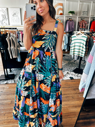 Tropical Paradise Maxi Dress-Dresses & Rompers-VerClare Boutique