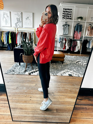 Ashlyn Sweatshirt - 2 Colors-Jackets & Kimonos-VerClare Boutique