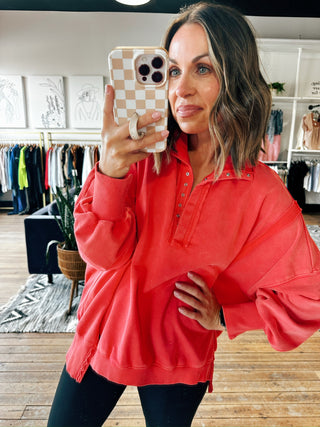 Ashlyn Sweatshirt - 2 Colors-Jackets & Kimonos-VerClare Boutique