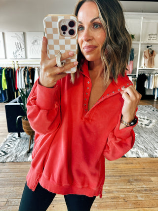 Ashlyn Sweatshirt - 2 Colors-Jackets & Kimonos-VerClare Boutique