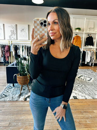 Z SUPPLY-Second Skin Scoop Neck Top - 3 Colors-Tops Basic Solid-VerClare Boutique