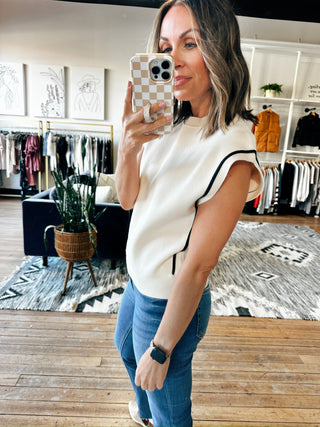 Chic Jockey Sweater Vest-Sweaters-VerClare Boutique