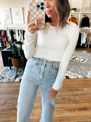 Luca High Rise Wide Jeans-Bottoms-VerClare Boutique