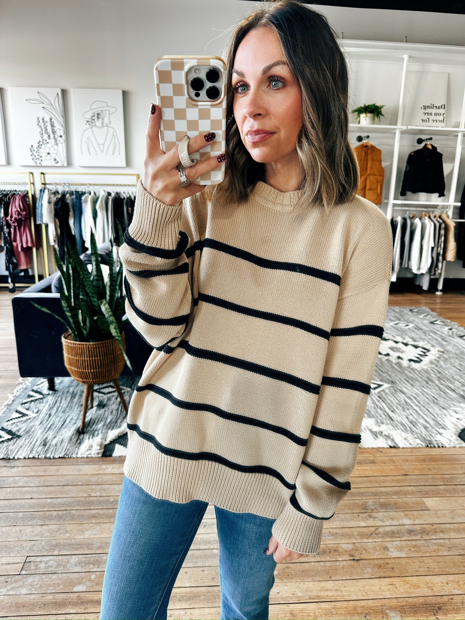 トップス PERVERZE Stripeknitsweater ALL｜PERVERZE | パーバーズの公式オンラインストア