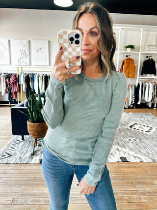 Z SUPPLY-Arlet Mini Thermal Top-4 Colors-Tops Basic Solid-VerClare Boutique