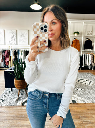 Z SUPPLY-Arlet Mini Thermal Top-4 Colors-Tops Basic Solid-VerClare Boutique