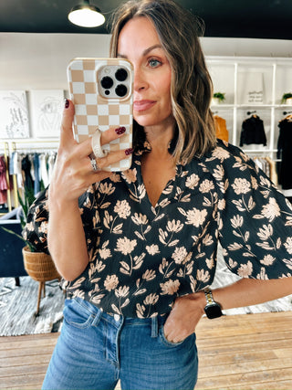 Maple Bloom Top-Tops Casual-VerClare Boutique