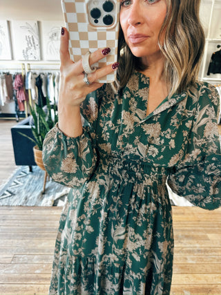 Woodland Charm Dress-2 Colors - VerClare Boutique