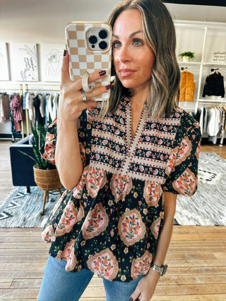 Patty Puff Sleeve Top - VerClare Boutique