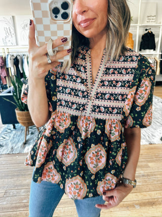 Patty Puff Sleeve Top - VerClare Boutique