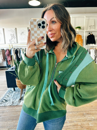 Digby Stud Detail Pullover - VerClare Boutique