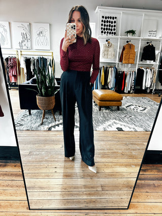 Erisen Recycled Wide Leg Pants-Bottoms-VerClare Boutique