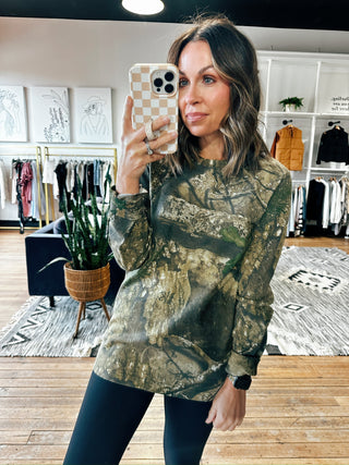Isryn Camo Basic Top-Tops Basic Print-VerClare Boutique