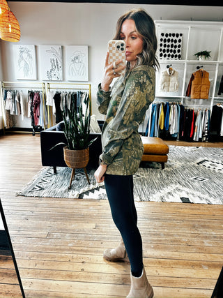 Isryn Camo Basic Top-Tops Basic Print-VerClare Boutique