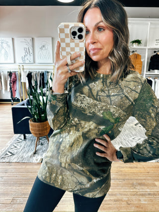 Isryn Camo Basic Top-Tops Basic Print-VerClare Boutique