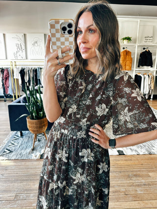 Nalen Flutter Tiered Maxi-Dresses & Rompers-VerClare Boutique