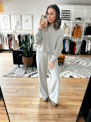 Carol Crop Out Sweatshirt-Jackets & Kimonos-VerClare Boutique