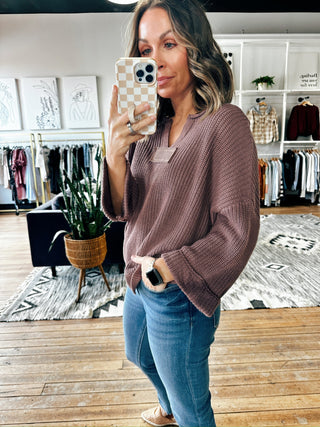 Sierra Pullover V-Neck Sweater 2 Colors-Sweaters-VerClare Boutique