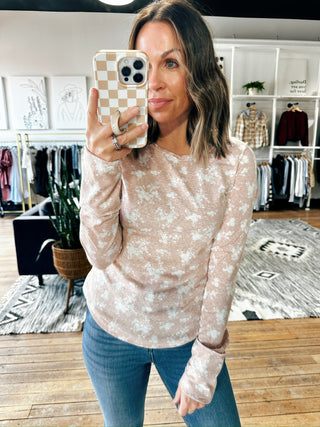 Sofia Banded Knit Top-Tops Basic Print-VerClare Boutique