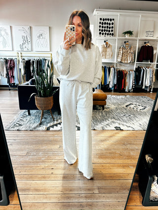 Candice Scuba Pullover Set-2 Colors-Bottoms-VerClare Boutique