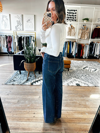 Rachel 90's Vintage Loose Jeans-Bottoms-VerClare Boutique