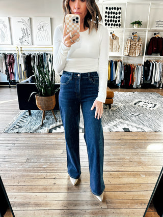 Rachel 90's Vintage Loose Jeans-Bottoms-VerClare Boutique