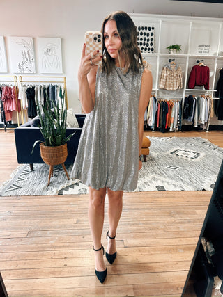 Spark & Sip Satin Mini-Dresses & Rompers-VerClare Boutique