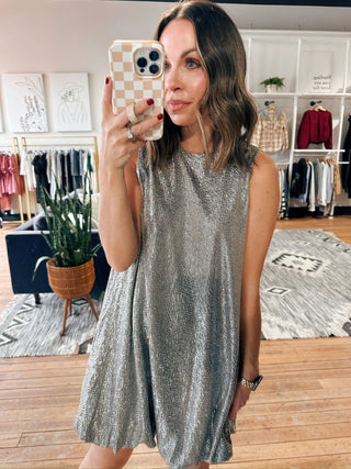 Spark & Sip Satin Mini-Dresses & Rompers-VerClare Boutique