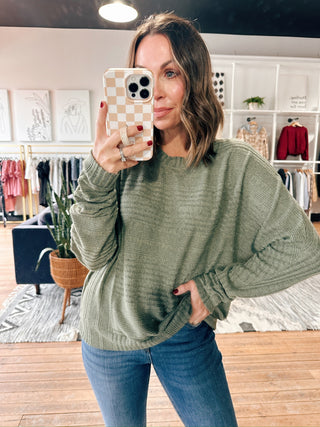 Myla Oversized Asymmetrical Top-2 Colors-Tops Basic Print-VerClare Boutique