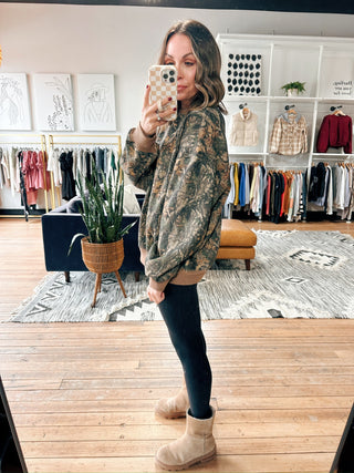 Bayou Crew Neck-Jackets & Kimonos-VerClare Boutique