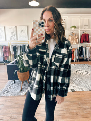 Ailani Check Shacket-3 Colors-Jackets & Kimonos-VerClare Boutique