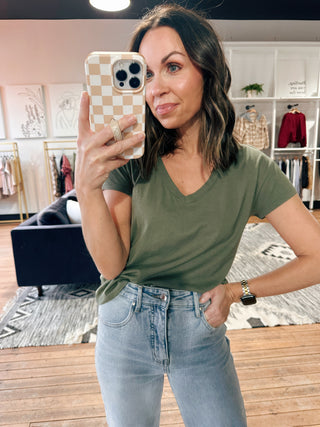 Z Supply-Modern V-Neck Tee-3 Colors