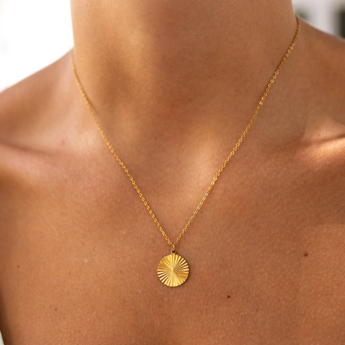 Chasing Sunset Necklace-Gold