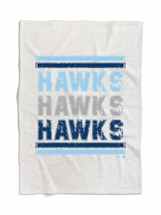 HAWKS Spirit Sweatshirt Blanket-Stocking Stuffers-VerClare Boutique