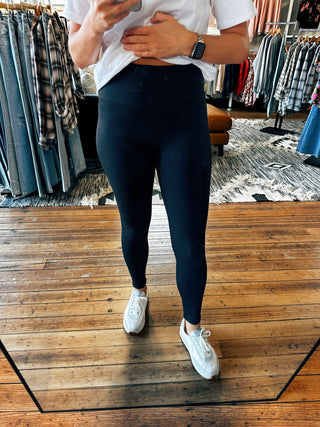 Essential Solid Leggings-Bottoms-VerClare Boutique