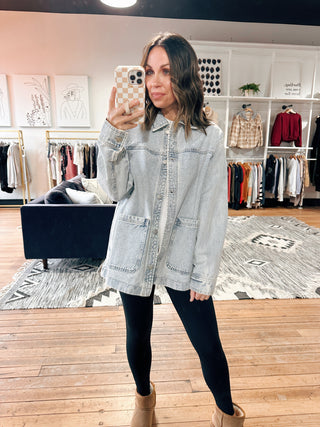 Z SUPPLY-On The Road Denim Jacket-Jackets & Kimonos-VerClare Boutique