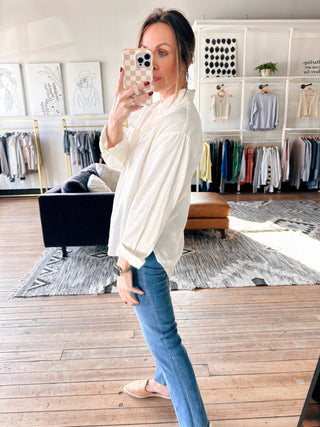 Alfie Linen Button Up Shirt - White-Tops Basic SolidZ-Supply Alfie Linen Button Up Shirt - White | VerClare Boutique | Chenoa, IL-Shop the Z-Supply Alfie Linen Button Up Shirt - White. Available now at VerClare Boutique! | VerClare Boutique | Chenoa, IL-VerClare Boutique