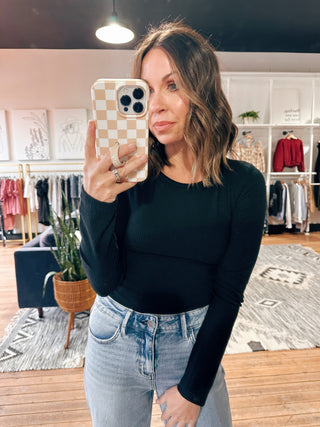 Day To Day Bodysuit-Tops Basic Solid-VerClare Boutique