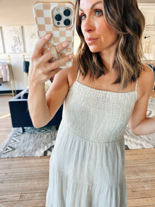 Balos Striped Maxi Dress - Natural-Dresses & RompersHarper Two Piece Set-Blush | VerClare Boutique | Chenoa, IL-Women's Blush Lounge Set. Available in sizes: S, M, L. 60% Cotton, 40% Polyester. Free US shipping on all eligible orders. Located in Chenoa, Illinois.-VerClare Boutique