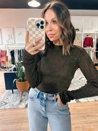 Afterglow Bodysuit Sweater-Tops Casual-VerClare Boutique