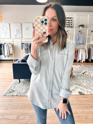 Lewis Shirt - Light Blue Stripe