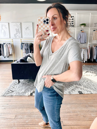 Elara Cotton Jersey Top - 3 Colors-Tops Basic SolidZ-Supply Elara Cotton Jersey Top-3 Colors | VerClare Boutique | Chenoa, IL-Shop the Z-Supply Elara Cotton Jersey Top-3 Colors. Available now at VerClare Boutique! | VerClare Boutique | Chenoa, IL-VerClare Boutique