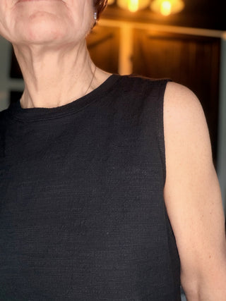 Sloane Textured Top - Black-Tops Basic SolidZ Supply Sloane Textured Top – Black | VerClare Boutique-Shop the Z Supply Sloane Textured Top in Black. Sleeveless, crew-neck, lightweight slub knit. Sizes XS–L. Free US shipping on eligible orders.-VerClare Boutique