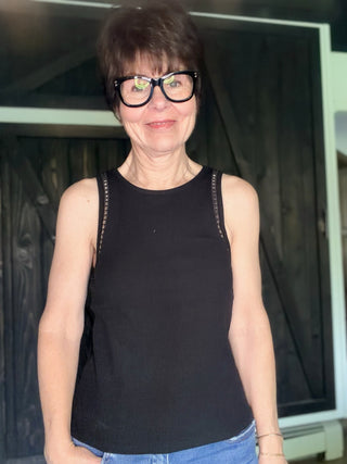 Boa Rib Tank - Black