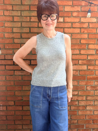 Kathy Brushed Tank & Cardigan Set-SweatersKathy Brushed Tank & Cardigan Set | H.Grey Knit Two-Piece – VerClare Boutique-Shop the Kathy Brushed Tank & Cardigan Set in H.Grey — a soft brushed knit two-piece set that fits true to size. Sizes S–L. Ships fast from VerClare Boutique.-VerClare Boutique