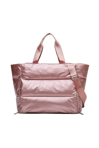 Quilted Travel Sports Tote Bag - 2 Colors-Accessories-VerClare Boutique