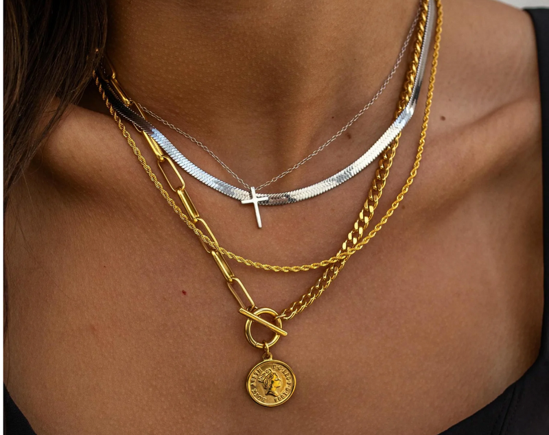 ALCO Marley Necklace-Gold-Accessories-VerClare Boutique
