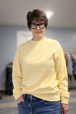 Boyfriend Sweatshirt - Sunnyside